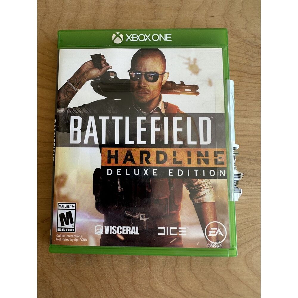 Battlefield Hardline Deluxe Edition Xbox One Complete CIB w/ Case & Inserts